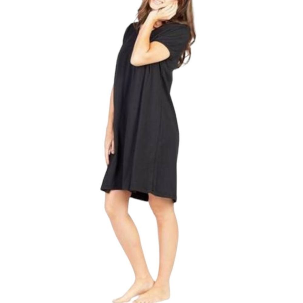 A New Day Black T Shirt Dress XL